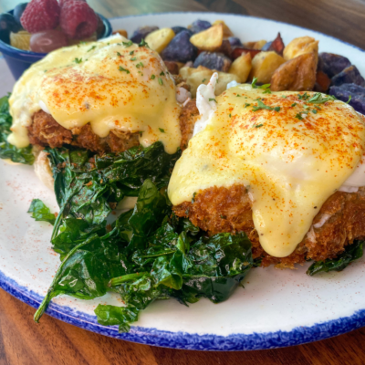 Crab & Spinach Benedict