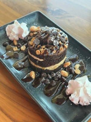 Chocolate Peanut Butter Cake