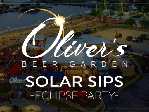 Oliver’s Beer Garden Solar Sips Eclipse Party!