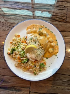 Artichoke & Spinach Stuffed Flounder